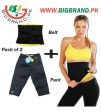Pack of 2 Hot Shapers Pant and Belt